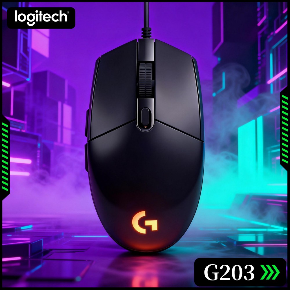 로지텍 G203 유선 게이밍 마우스, 다중 범위 DPI - Logitech Mouse G203 리뷰 및 가격