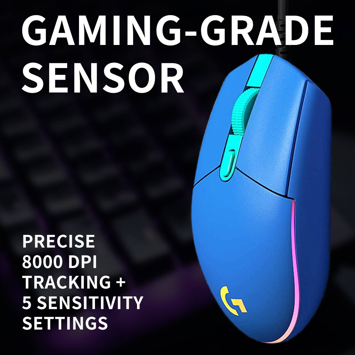 로지텍 G203 유선 게이밍 마우스 다중 DPI 옵션  - Logitech Mouse G203 리뷰 및 가격