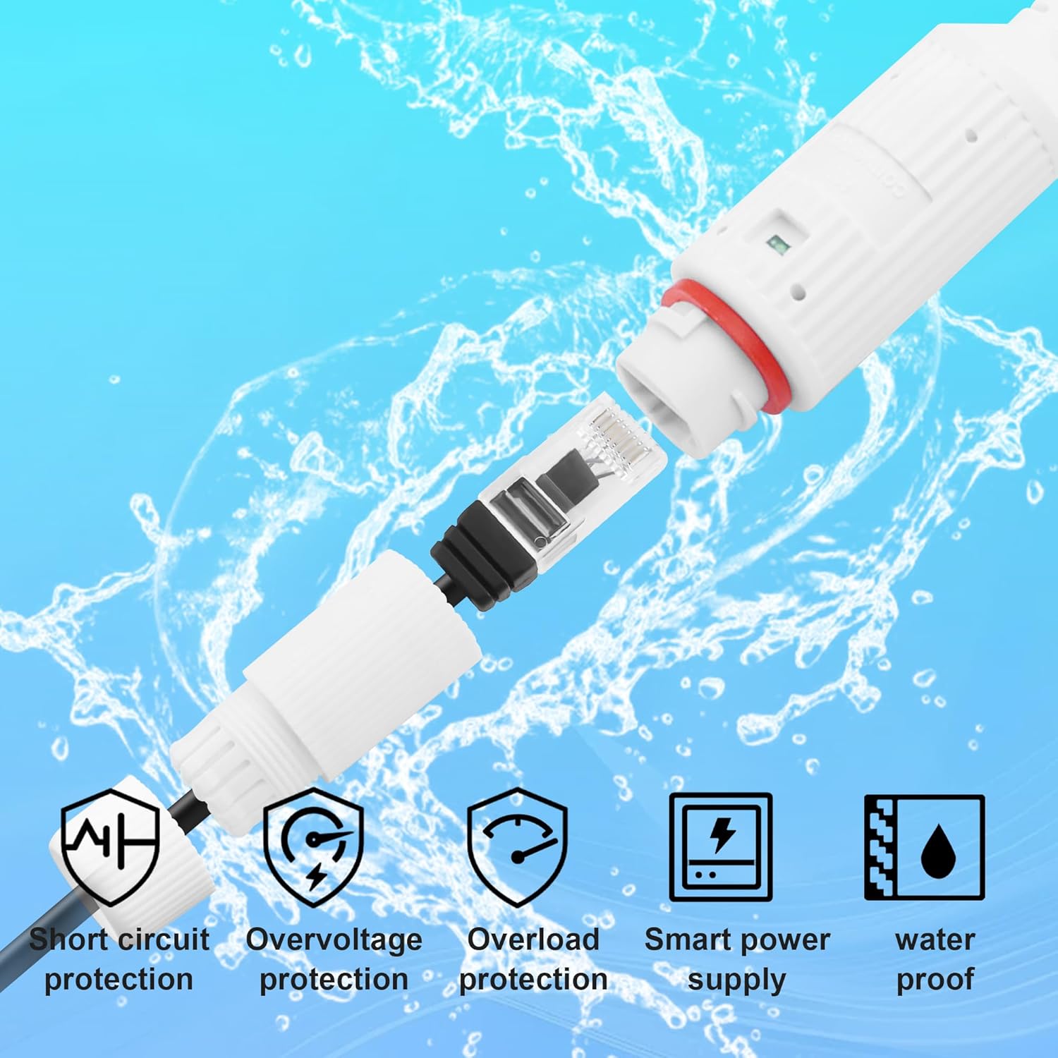 POE-USB-C 전원 변환기 RJ45 암-타입-C 수 - Power Over Ethernet 리뷰 및 가격