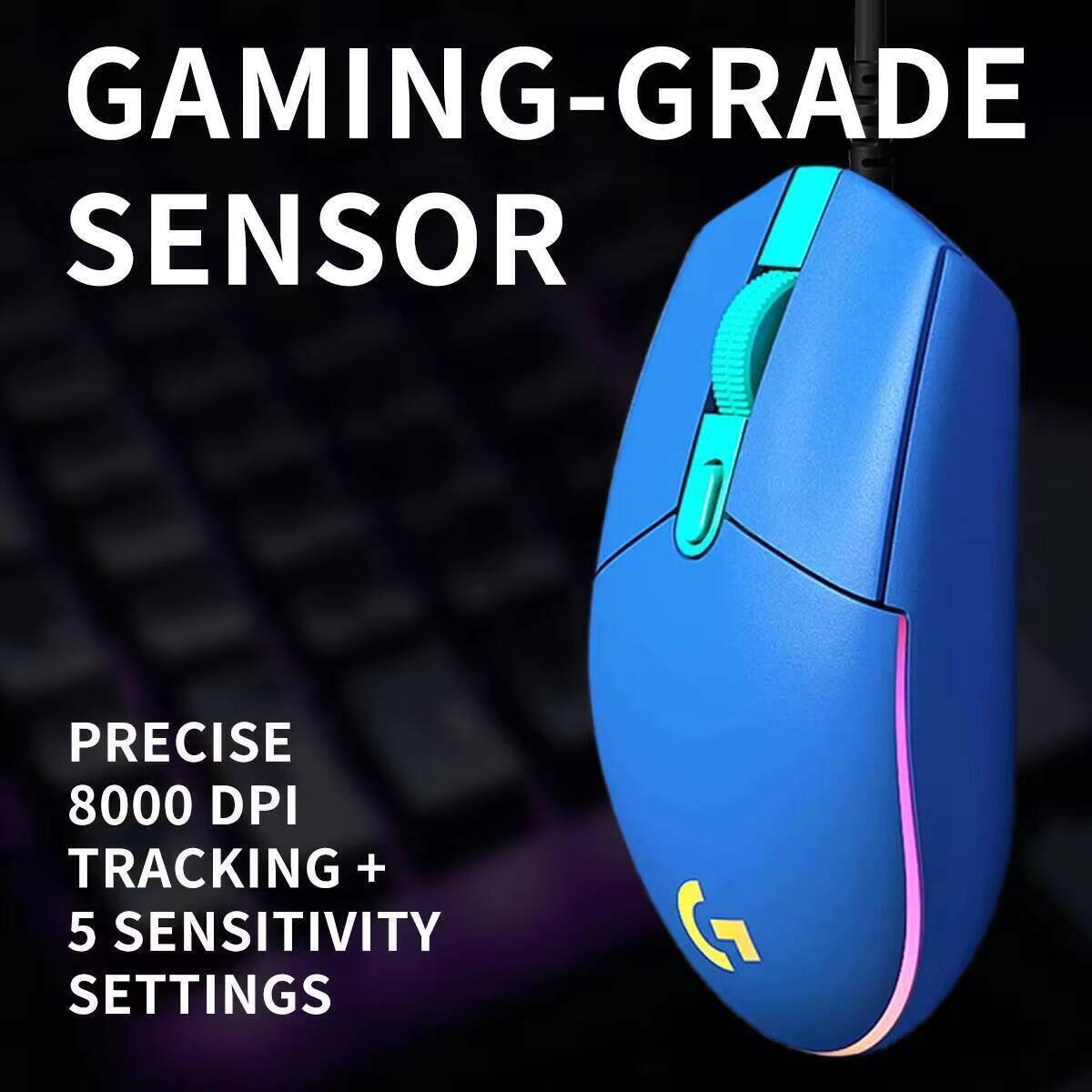 로지텍 G203 프로디지 RGB 게이밍 마우스 유선 2 - Logitech Mouse G203 리뷰 및 가격