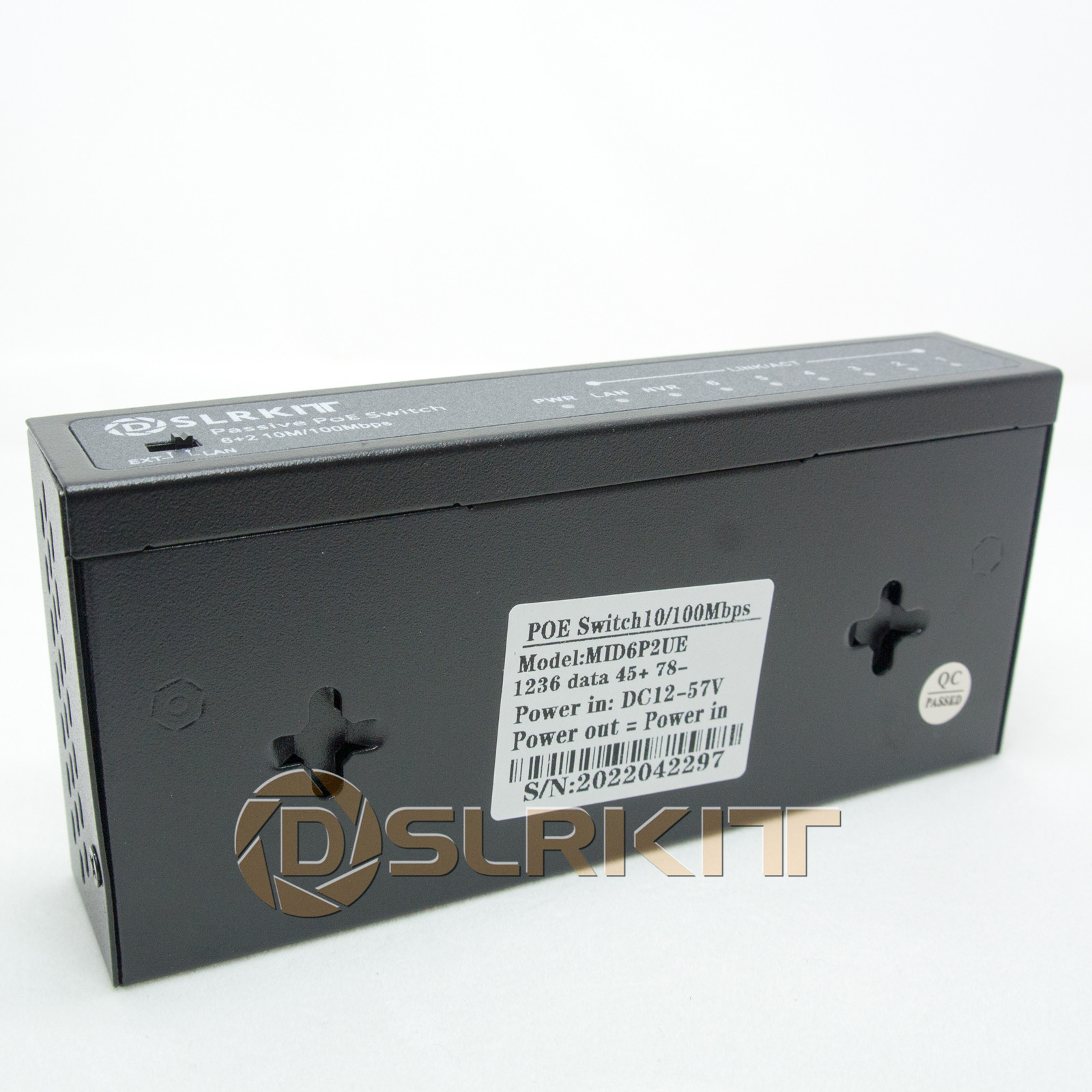 DSLRKIT 250M 6 포트 4 PoE 스위치 인젝 - Power Over Ethernet 리뷰 및 가격