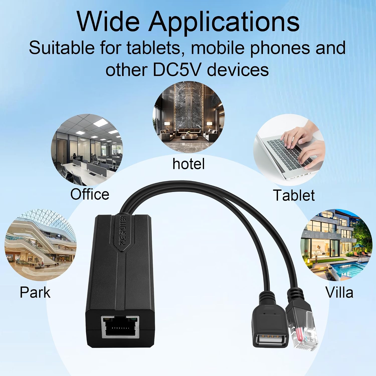 PoE 분배기 5V 2.4A USB Type C 여성용 - Power Over Ethernet 리뷰 및 가격