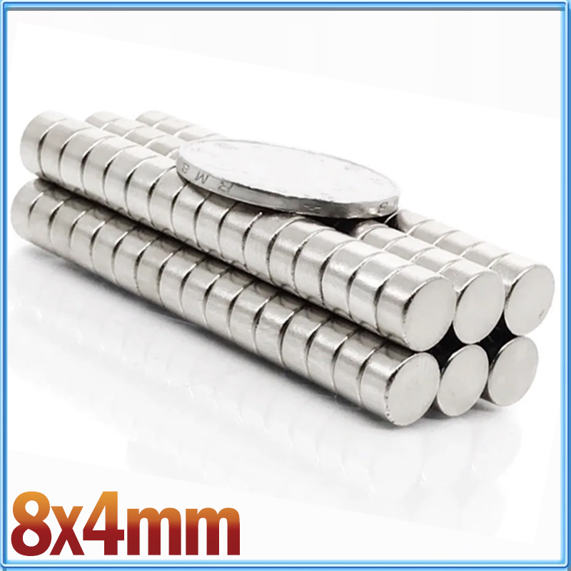 라운드 8x4mm 자석 10/50/200/1000pcs - Office Technologies 리뷰 및 가격